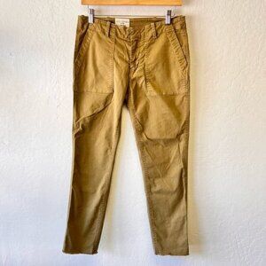 NILI LOTAN Green/brown Cargo Pant Size 2